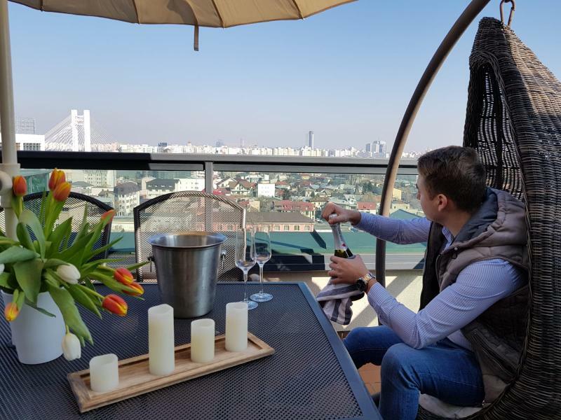 אפרטהוטל בוקרשט Penthouse Orhideea מראה חיצוני תמונה